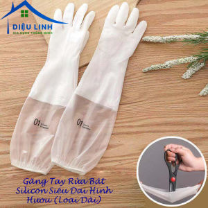Găng Tay Cao Su Bao Tay Rửa Chén Cao Su Hình Hươu Siêu Dai Bền Hình Hươu Làm Bếp Làm Vườn Dieulinhshop