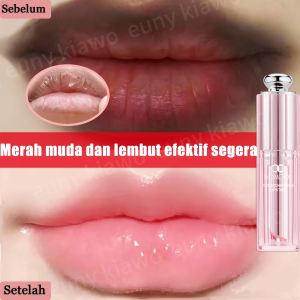 LYDIMOON Lipstik Termokromik pelembab bibir Perawatan Bibir Pecah-pecah Secara efektif mengurangi garis bibir Atasi masalah kulit bibir kusam Menjaga bibir tetap lembap selama 24 jam Tekstur menyegarkan dan tidak berminyak Cocok untuk pria dan wanita 3g