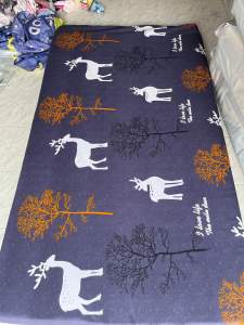 ที่นอนปิคนิค 3.5ฟุต รุ่นหนา 2.5 นิ้ว ราคาถูกที่สุด ส่งไว 1-3วันได้รับ ถอดซักได้* ใยสังเคราะห์สั่งทำพิเศษมีแผ่นเคลือบกันยุบ"