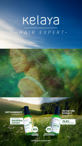Kelaya Hair Expert Anti-Dandruff Shampoo Non SLS 100ml Hair Care Shampo Anti Ketombe Bandel