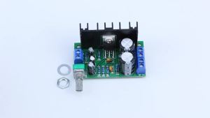 ALLOYSEED | TDA2050 Mono Audio Power Amplifier Board 10-100W Audio Amplifier Module 1-Channel Audio Amplifier Output Module DC/AC 12-24V