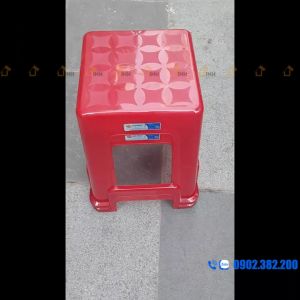 Combo 6-10 Ghế nhựa cao Super siêu dày Ghế đẩu nhựa Qui Phúc 37x37x45cm