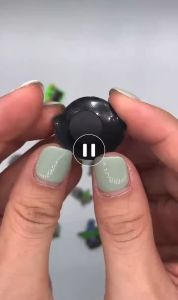 【SG really stock 】Black and white letter series Crocs shoe buckles shoe flowers PVC soft rubber shoes accessories jewelry