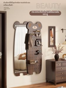 Dimple Board Pull Out Full Length Wall Mounted Mirror