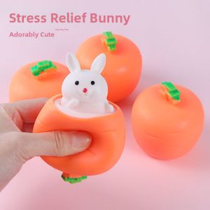 WOWEIAOKUANG | Stress Relief Squeeze Toy Rabbit Carrot