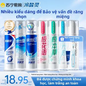 Kem Đánh Răng Chống Kích Ứng Cold And Acid 130g Press Type Làm Trắng Răng Làm Sạch Răng Khả Năng Khử Mùi Cho Người Lớn