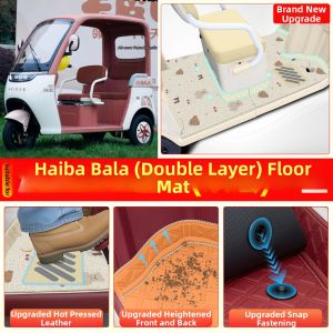 Custom Fitting Electric Tricycle Foot Mat