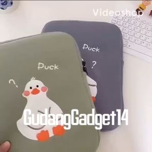 Tas Laptop Macbook iPAD Samsung Tab Tablet Softcase Sleeve DUCK Waterproof Size 9 10 11 12 13 14 15 16 inch
