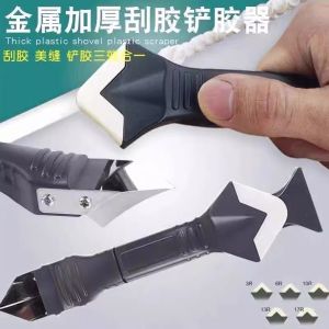 Multi-Functional Adhesive Scraper Tool Glass Sealant Edge Trimming Scraper Board Knife for Home Improvement And Repair
