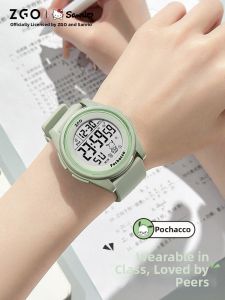 ZGO FUNSU | Aesthetic Childrens E-watch for Girls to Tell Time