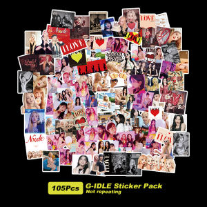 (G)I-DLE around Journal Stickers Song Yuqi Quan Zhaoyan Zhao Meiyan Minnie Same Luggage Stickers 105