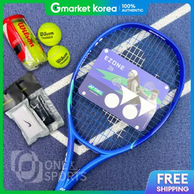 Yonex | 2025 Yonex Ezone 26 Junior 100 235g Tennis Racket Plus 4 Types of Free Gifts (Including String).