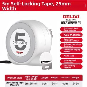 DELIXI Electric | Self-Locking Household Measuring Tape