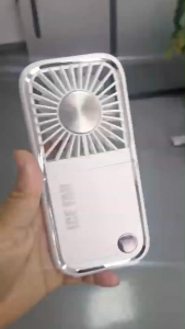 APEXGLOW Kipas Angin Portable Mini Fan 4000mah Powerbank Kipas Leher Kipas Meja Standalone ZH311