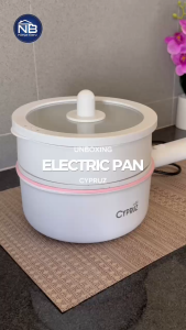 Cypruz Fry Pan Portable Wajan Penggorengan Anti Lengket Electric FP 1300