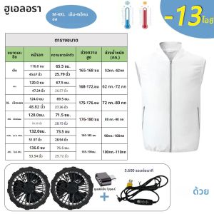 ฤดูร้อนพัดลมเสื้อกั๊กเครื่องทําความเย็นอัจฉริยะเครื่องปรับอากาศเสื้อกั๊กเสื้อผ้าตกปลากลางแจ้งพัดลมเครื่องทําความเย็นเสื้อกั๊ก Camo เสื้อผ้าทํางาน