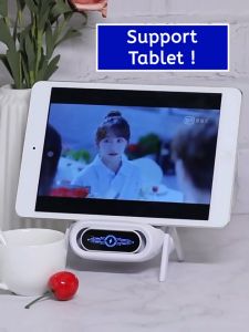 Fast Wireless Charger 15W Desk Wireless Charging Stand Compatible with Qi-Enabled Phones kerusi charger