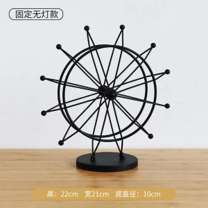 Yongdong Rotate Ferris Wheel Decoration Toys Gift Creative Living Room Wine Cabinet Home Furnishings Table Decorations Luminous