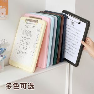 Multifunctional A4 Plastic File Folder with Pen Slot Document Organizer Storage Box for Office Learning Family Certificate