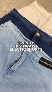 ART OF JEANS : Stretchable High Waist Shorts Womenswear Fashion Korean Style Joni Jeans Womenswear Shorts