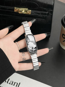 YUNDINGCHUANGXIANG | Elegant Irregular Metal New Fashionable Ceramic Adjustable Watch Strap