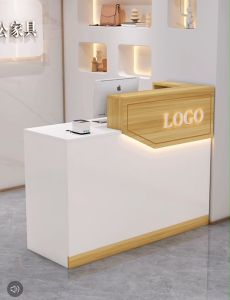 เคาน์เตอร์ โต๊ะ ชุดชิ้น เคาน์เตอร์ทำงาน การชำระเงิน และบริการลูกค้า เคาน์เตอร์ Reception สำหรับโต๊ะ ราคาที่มีคุณภาพ