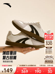 รองเท้าผ้าใบผู้ชาย Anta TT รองเท้าผ้าใบกีฬาแบบบาง รองเท้าลำลองสำหรับคู่รัก รองเท้าแข่งรถ รองเท้ากีฬาผู้หญิง รองเท้าผ้าใบสไตล์วินเทจแบบสวมหัว T