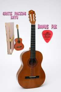 Gitar nilon murah gratis packing kayu | Gitar pemula Yamha tipe C315 akustik