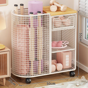 QINQI | Rollable Storage Rack For Yoga Mats And Fitness Equipment