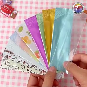 ซองซีล ซองกาแฟ ฟอยล์ทึบ ทรงยาว ก้นแบน (50ใบ)