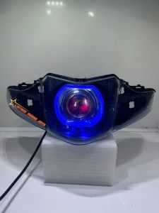 LAMPU UTAMA REVO ABSOLUTE 2009-2011 CUSTOM SEMI BILED ALA ALA 4.5inc