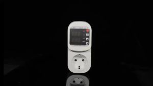 Aideepen | Voltage and current protection socket Overvoltage and undervoltage protector AC 220V 16A adjustable EU plug safety protector