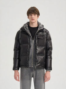 Rare | Men Thermal Stand-Collar Down Jacket Loose Fit