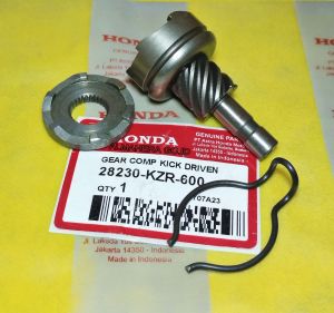 Gear Selahan Gigi Pinion Honda Vario 125 Vario 150 Vario 125 old Gear comp kick stater Honda Vario 150 K59J Vario 125 gigi pinion 28230-KZR-600 original