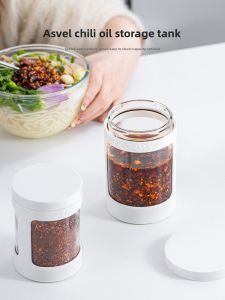 Asvel | Sealed Storage Glass Bottle for Food-Grade Chili Oil