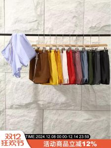 Outdoor Tech Cool Sensation Fabric Quick Dry Short Pants Five Parts Summer Couples Vintage Trendy Loose Fit Casual Pants