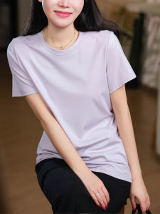 XIAOER | Lycell and Silk Blend Breathable Women T-Shirt