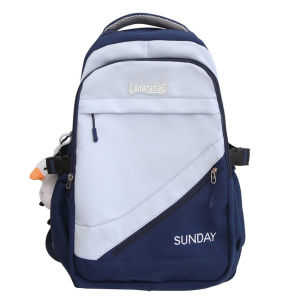 กระเป๋า กระเป๋าเป้ กระเป๋าเป้นักเรียน กระเป๋านักเรียน ขนาด 46 x 19 x 31 cm จุของได้เยอะ เป้สะพายหลัง เป้เดินทาง ผ้าไนล่อน กระเป๋าแฟชั่น เป้นักเรียน