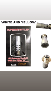 RAIDER J115 FI HEADLIGHT SUPER BRIGHT LED |LED MOTORCYCLE HEADLIGHT BULBS HIGH/LOW