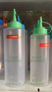 Botol Saos Tutup Runcing Citos 500Ml - Botol Saus Murah - Botol Mayonais - Botol Saus Mulut Runcing - Botol Kecap Tutup Tajam