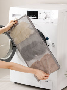 Foldable Laundry Washing Bag for Underwear Socks Bras Clothes Fine Mesh Pocket Anti-Deformation Household Cleaning Tools