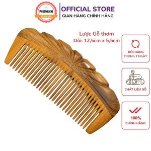 Lược gỗ me khía gép răng dài 125 cm lược chải tóc gỡ rối massage đầu - Mỹ Nghệ Phương Chi