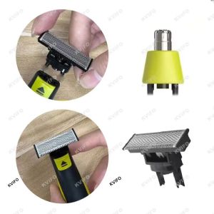 Máy Cạo Râu Thay Thế One&Blade Máy Tỉa Râu Điện Lai Cho QP2520 QP2530 QP2620 QP2630 QP6510 QP6520 - Phụ Kiện Dao Cạo Nam