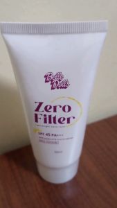 Belle Dolls Zero Filter Lightweight Sunscreen 50ml (Face and Body) Promo