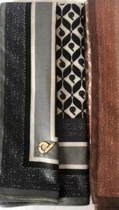 SKYSHOP HIJAB MONOGRAM SERIES BY DEENAY SIZE 115 X115 CM BAHAN ULTRAFINE KERUDUNG SEGIEMPAT PREMIUM CANTIK MODIS