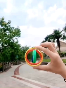 Đồ Chơi Con Quay Vô Cực Xoay Tay 4 Tầng – Set 2 – Tháo Lắp Thông Minh Hỗ Trợ Tư Duy