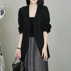 Summer New Loose Meat Covering Suit Top High Waist Mini Skirt Elegant Maturity Style Two Piece Set Womens Fashion Design