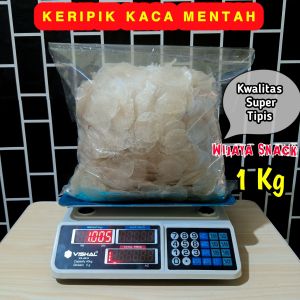Kripca Mentah Murah KERIPIK KACA MENTAH 1Kg Siap olah super tipis dan garing Termurah Gratis ongkir