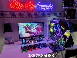 Bộ PC Gaming New 100% .Core i3 10105F + GTX 1060 3GB GDDR5 thế hệ cao văn phònghọc tậpgiải trí Game online...v.v