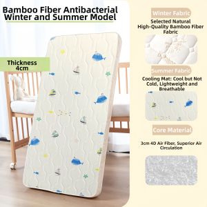 BEBEPEARL | Air Fiber Washable Summer Childrens Mattress